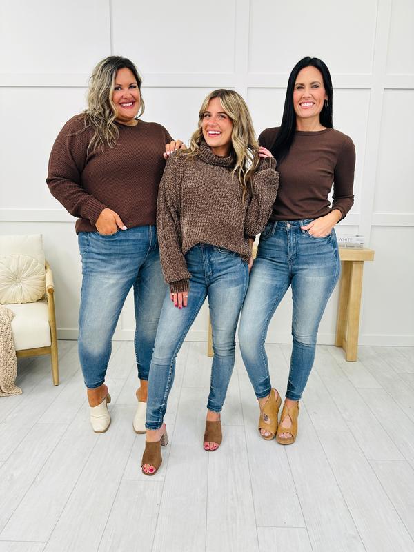 Judy Blue Total Infatuation Tummy Control Skinny Jeans in Reg Curvy